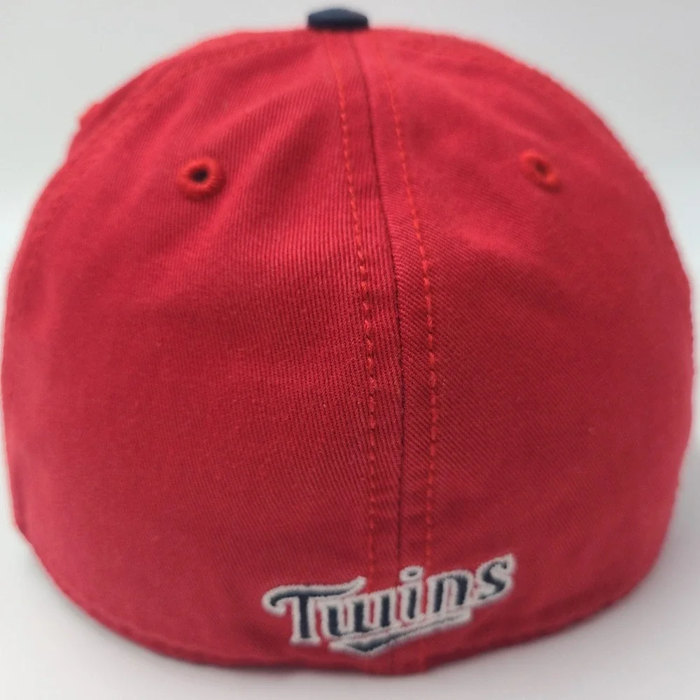 Minnesota Twins Hat Fitted M 47 Brand Franchise Red Blue MLB Baseball Logo Men